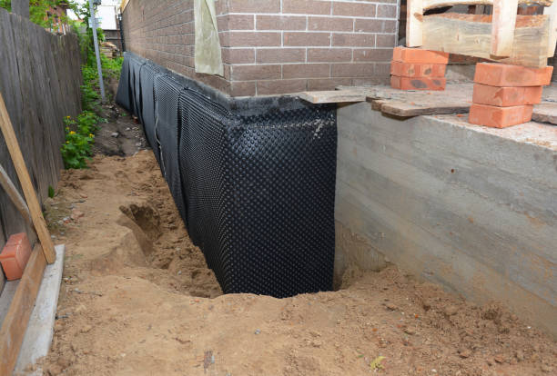 Happy homeowners after waterproofing job in Phillipsburg